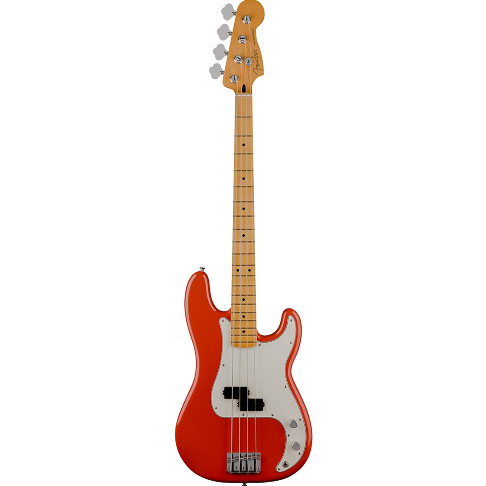 Fender 0140472530 Player II Precision® Electric Bass Guitar, Maple Fingerboard, Rallye Orange