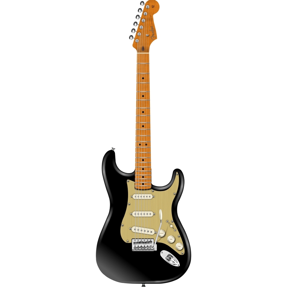 Fender 0143512506 FSR Limited Edition Player II Stratocaster®, Roasted Maple Fingerboard, Black