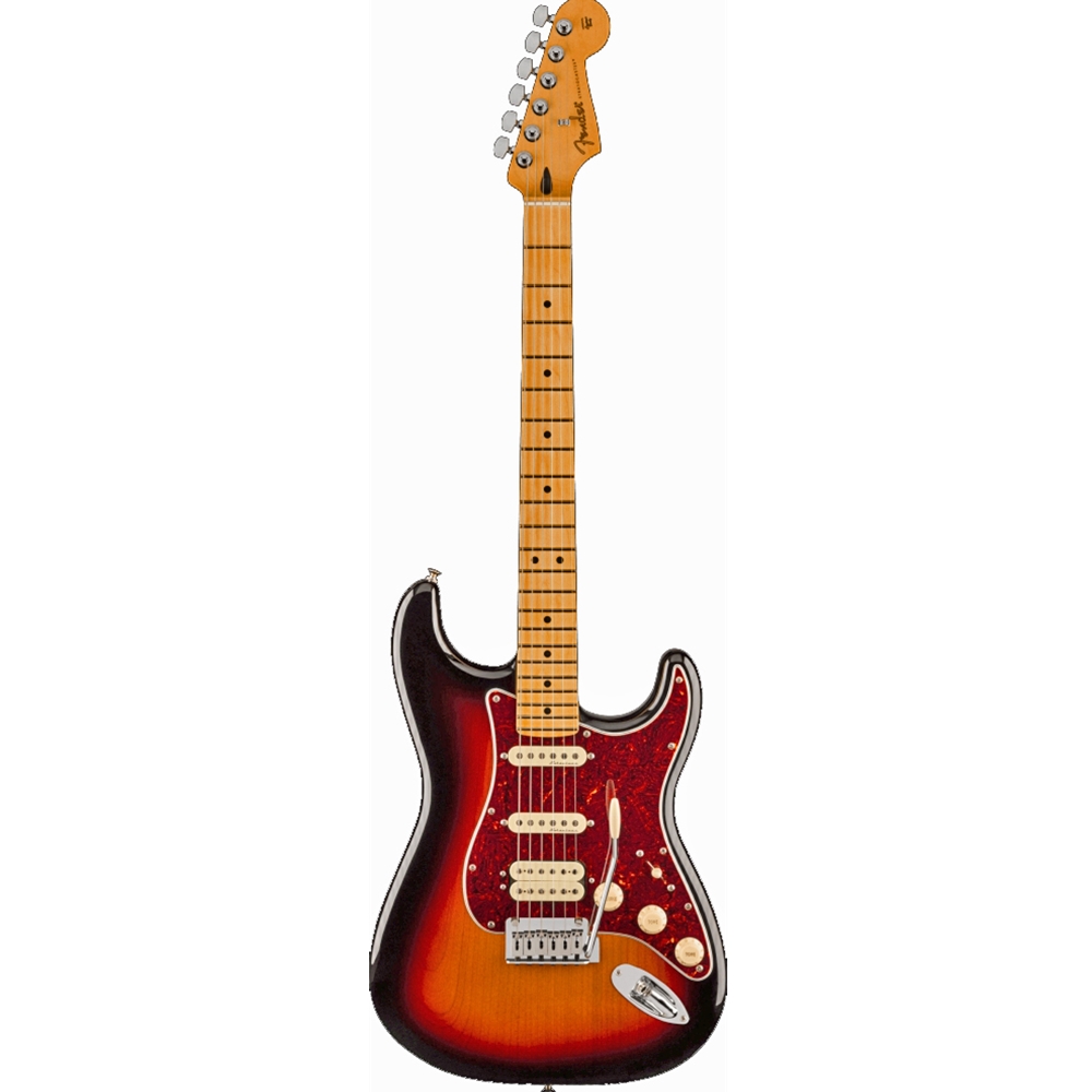Fender 0147432300 Player II Modified Stratocaster® HSS, Maple Fingerboard, 3-Color Sunburst w/Gig Bag
