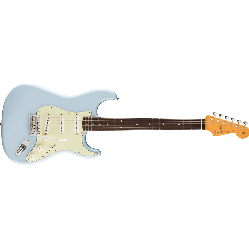 Fender 0148080372 Vintera II Road Worn '60s Stratocaster, Rosewood Fingerboard, Sonic Blue