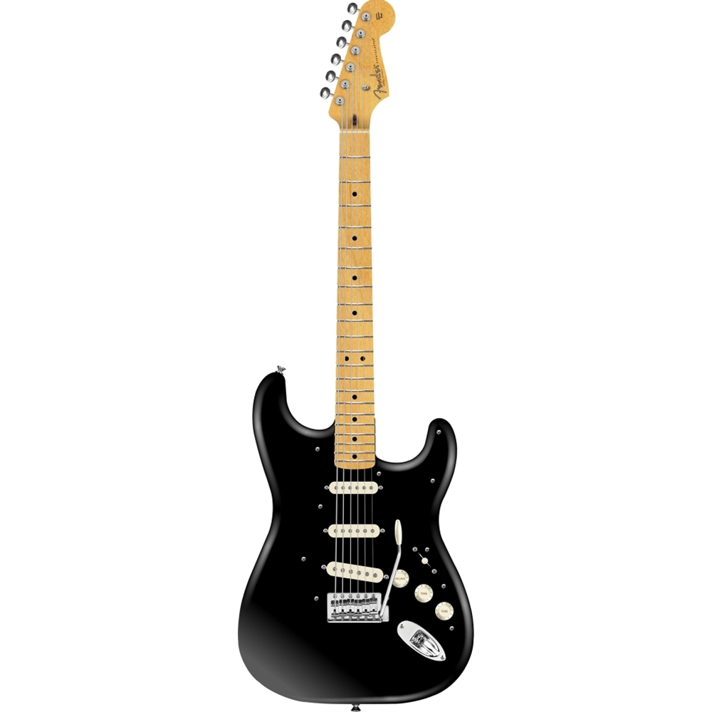 Fender 0174942306 FSR American Professional Classic Stratocaster® Electric Guitar, Maple Fingerboard, Black