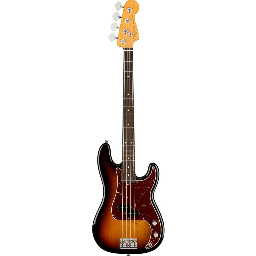 Fender 0193930700 American Professional II Precision Electric Bass Guitar w/Deluxe Molded Case, 3-Color Sunburst!