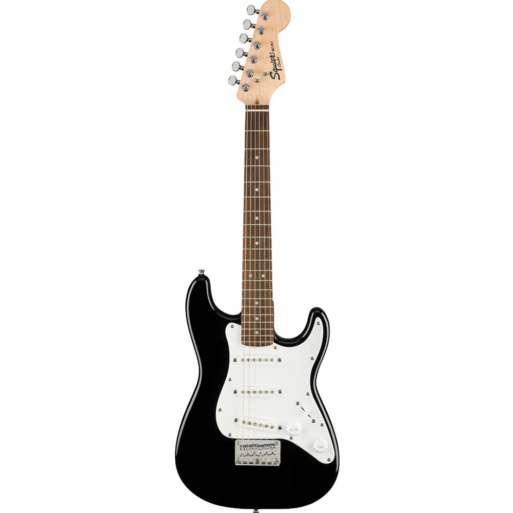 Squier 0370121506 Mini Stratocaster Electric Guitar, Black