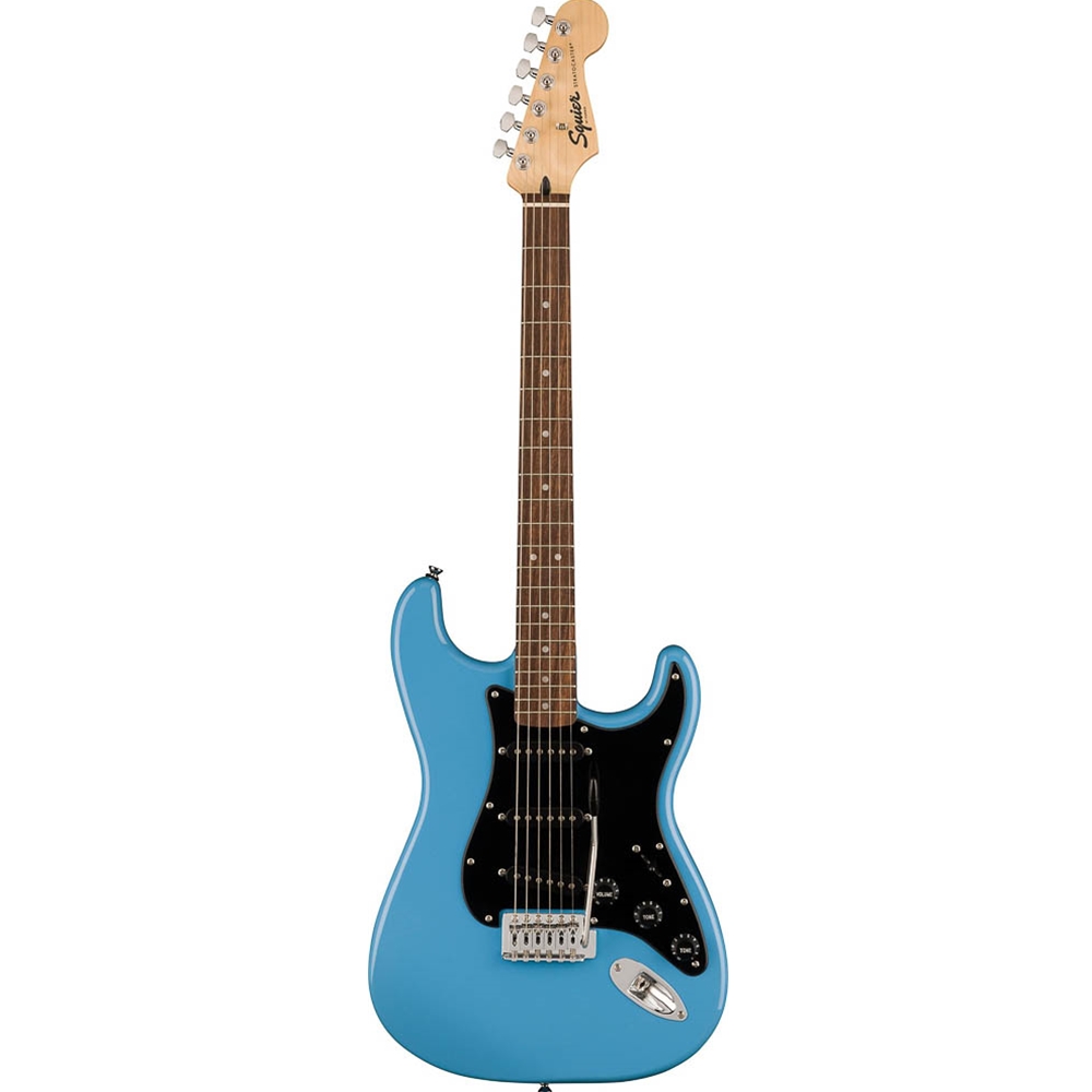 0373151526 Squier Sonic® Stratocaster® Electric Guitar - Black Pickguard - California Blue