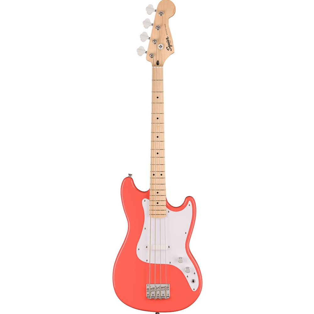 0373802511 Squier Sonic Bronco Bass, Tahitian Coral