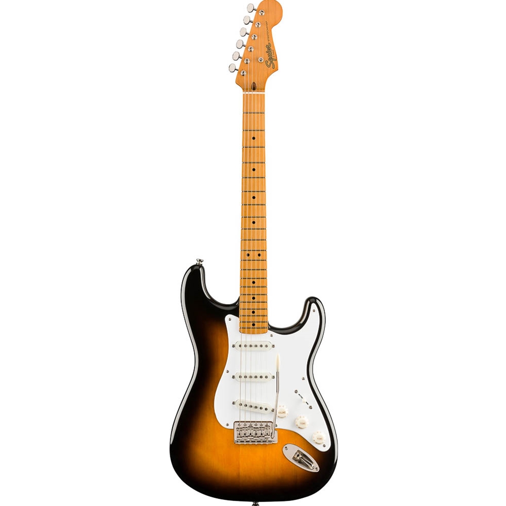 Squier 0374005500 Classic Vibe '50s Stratocaster Electric Guitar, 2-Color Sunburst