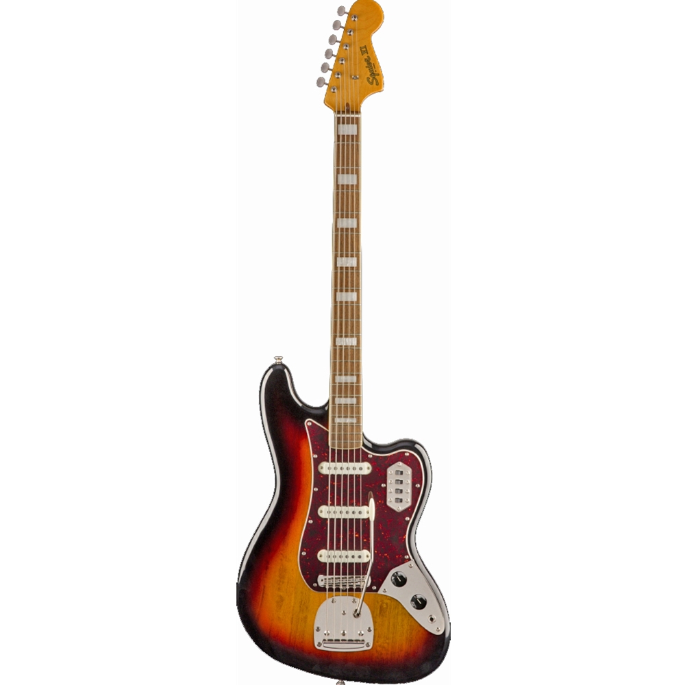 Squier 0374580500 Classic Vibe Electric Bass Guitar VI, 3-Color Sunburst