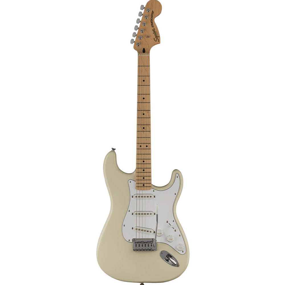 Squier 0378002505 Affinity Series™ Stratocaster® Electric Guitar - White Pickguard - Olympic White