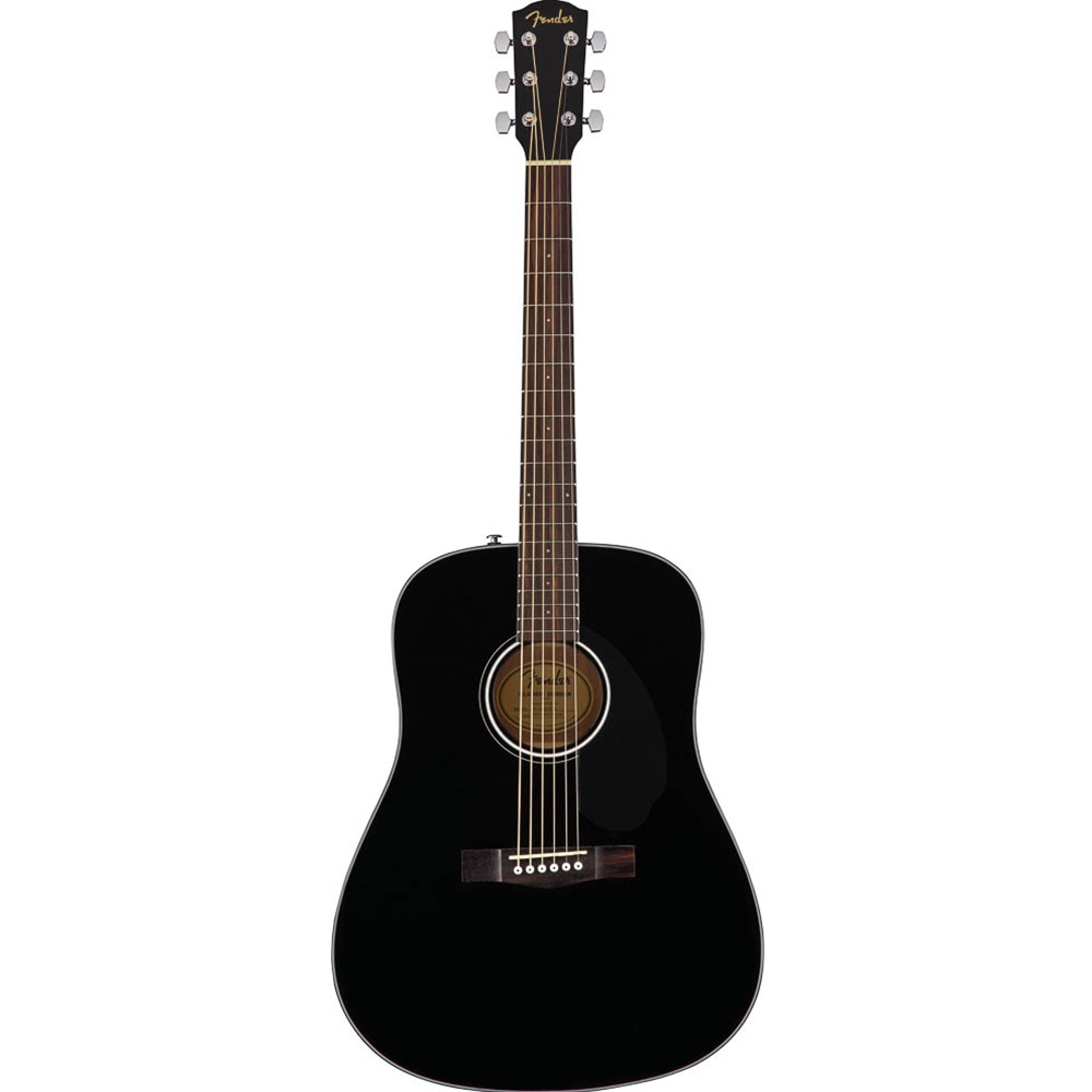 Fender 0970110006 CD-60S Dreadnought Acoustic Guitar  - Black