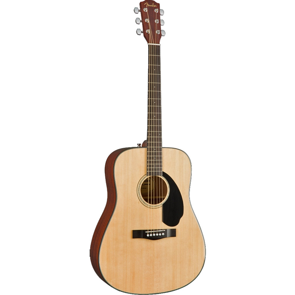 Fender 0970110021 CD-60S Dreadnought Acoustic Guitar, Natural