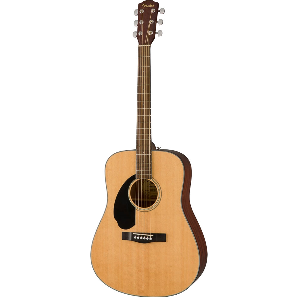 Fender 0970115021 CD-60S Left Hand Dreadnought Acoustic Guitar - Natural