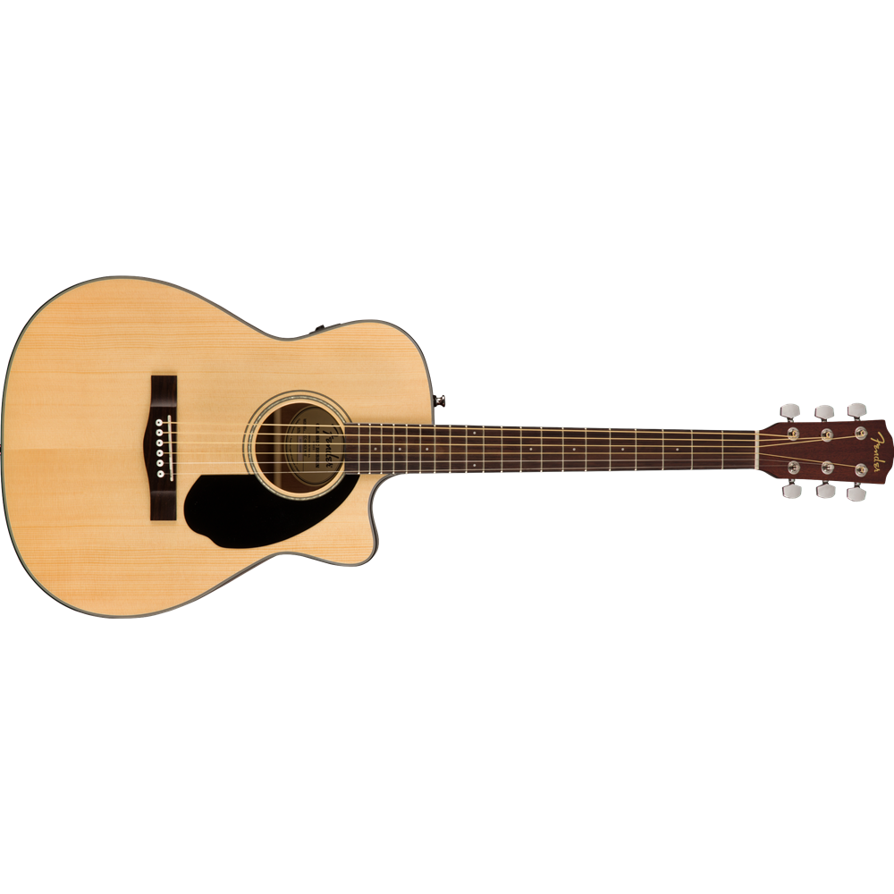 Fender 0970153021 CC-60SCE Concert Acoustic Electric Guitar, Natural