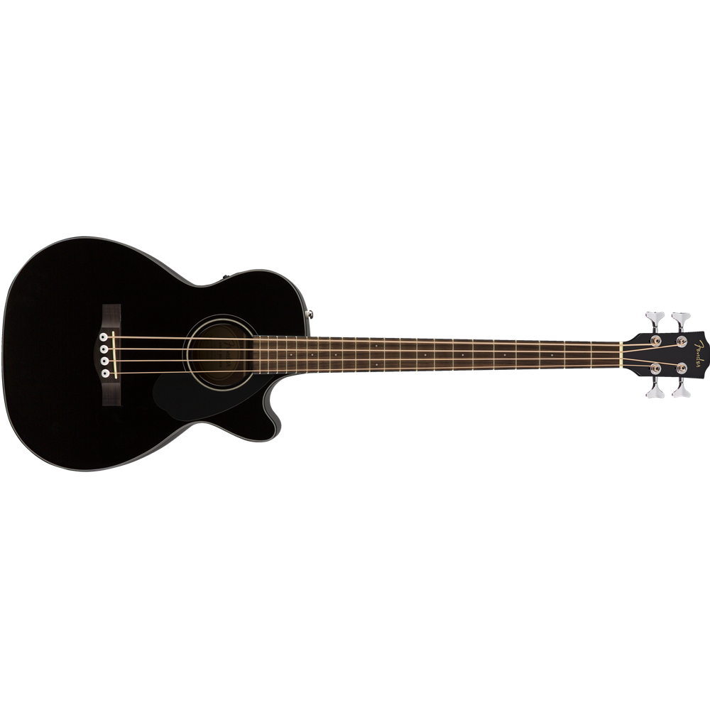 Fender 0970183006 CB-60SCE Acoustic Electric Bass Guitar, Black