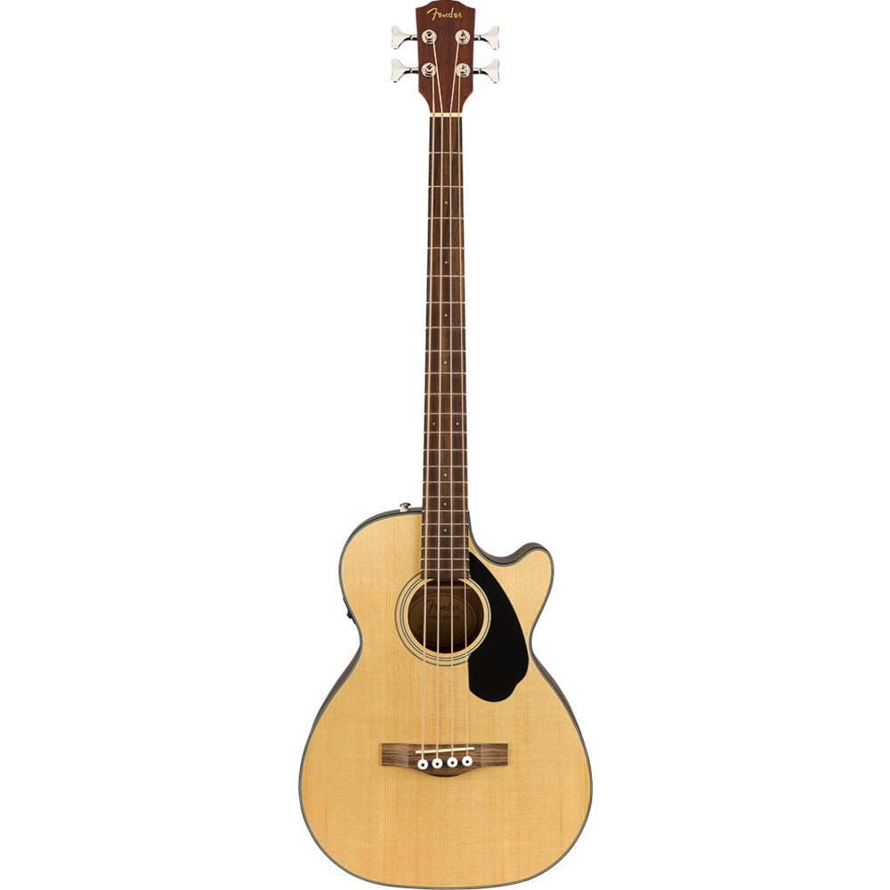 Fender 0970183021 CB-60SCE Acoustic Electric Bass Guitar, Natural