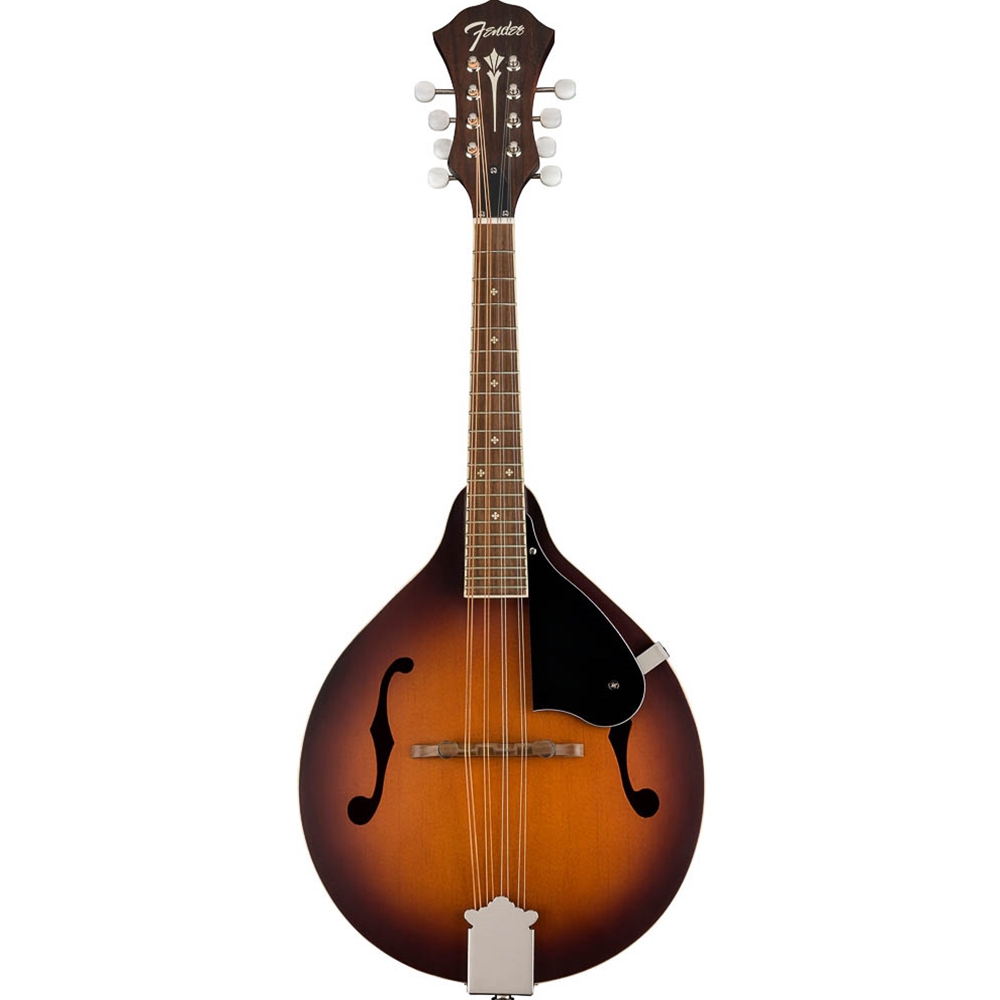 Fender 0970382337 PM-180E Mandolin w/Gig Bag, Aged Cognac Burst