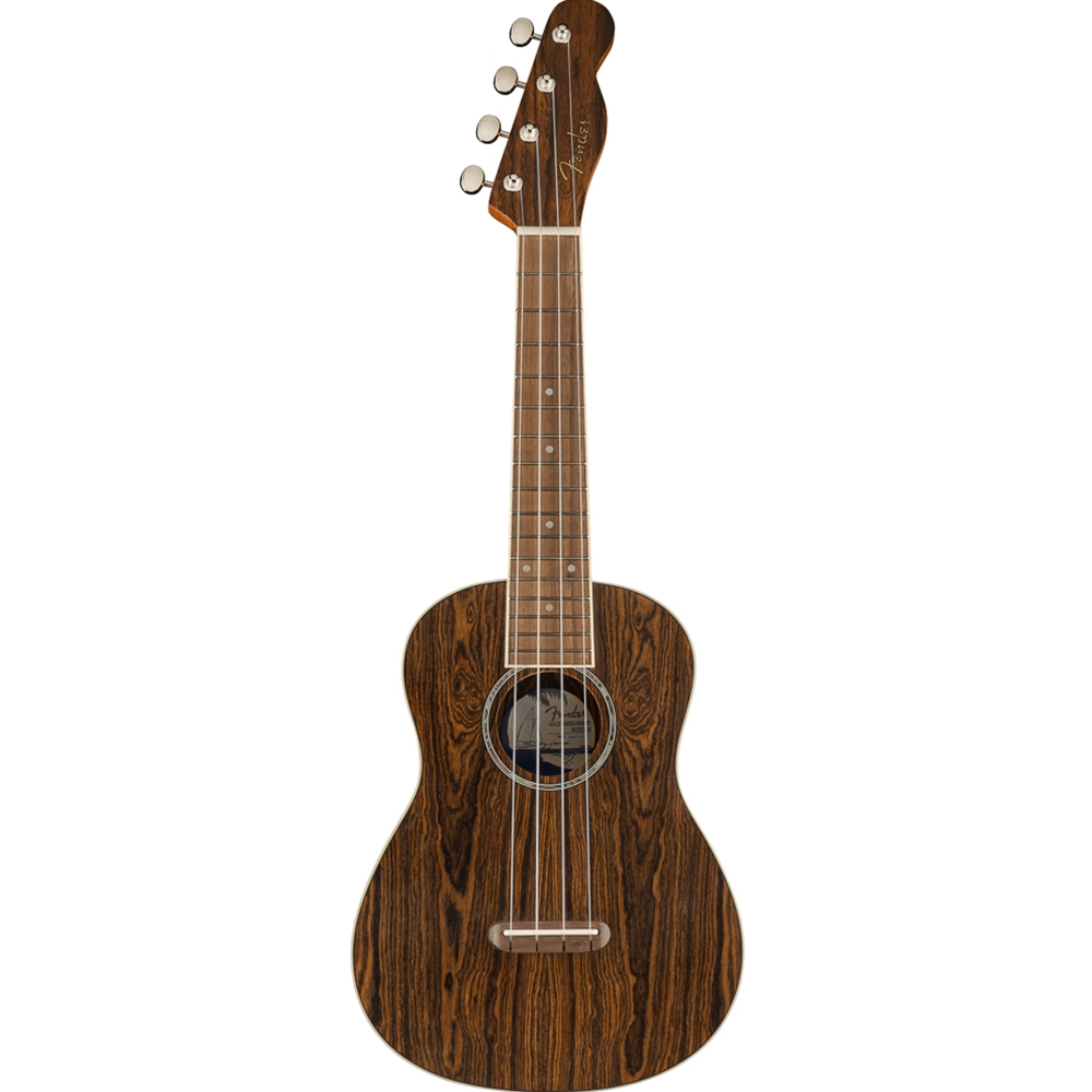 Fender 0970450592 Zuma Exotic Concert Ukulele, Bocote