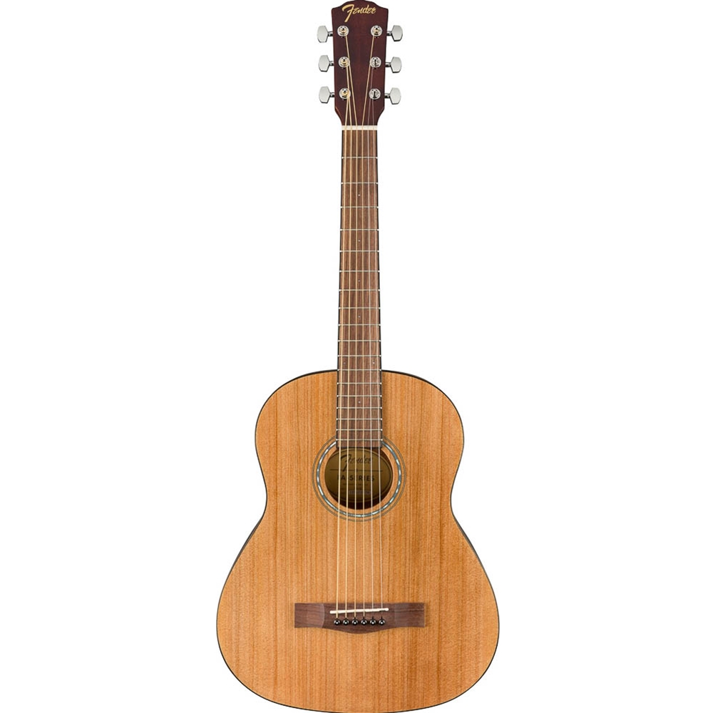 Fender 0971170121 FA-15 3/4 Scale Steel String Acoustic Guitar w/Gig Bag, Natural