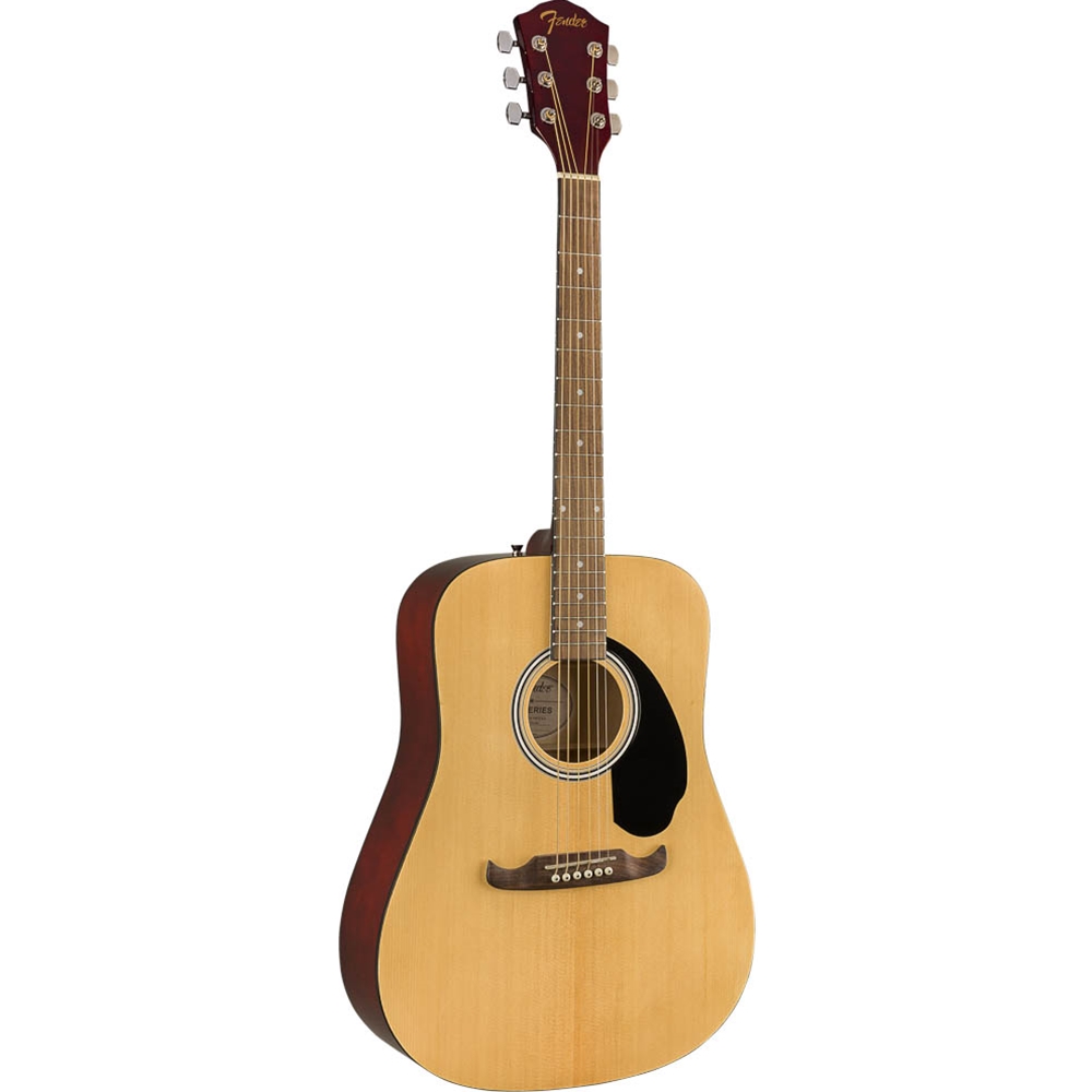 Fender 0971210521 FA-125 Dreadnought Acoustic Guitar w/Gig Bag, Natural