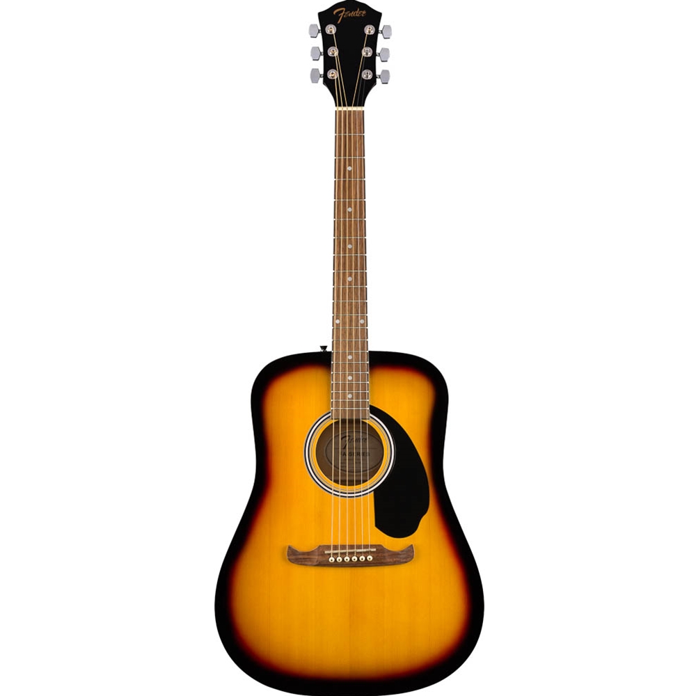 Fender 0971210732 FA-125 Dreadnought Acoustic Guitar w/Gig Bag, Sunburst