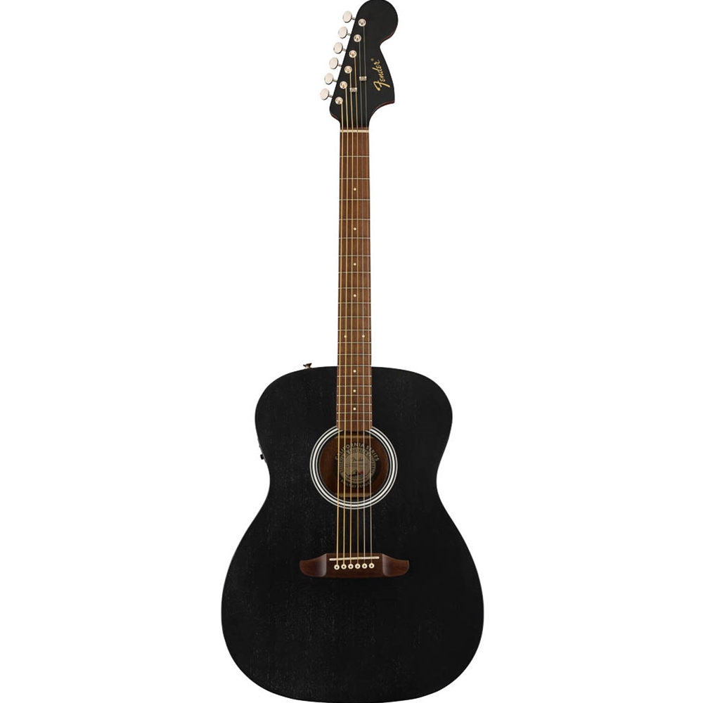 Fender 0973052111 Acoustic Electric Monterey Standard Guitar - Black Top