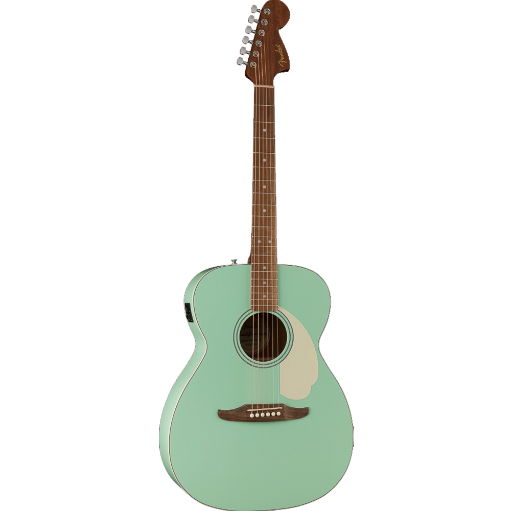 Fender 0974251557 California Standard Monterey E, Spruce Top, Ivory Pickguard, Surf Green