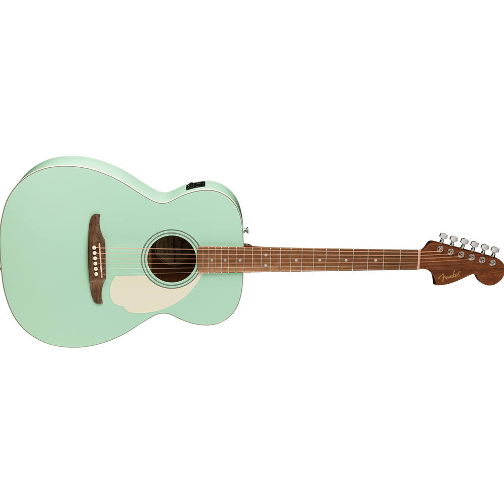 Fender 0974251557 California Standard Monterey E, Spruce Top, Ivory Pickguard, Surf Green
