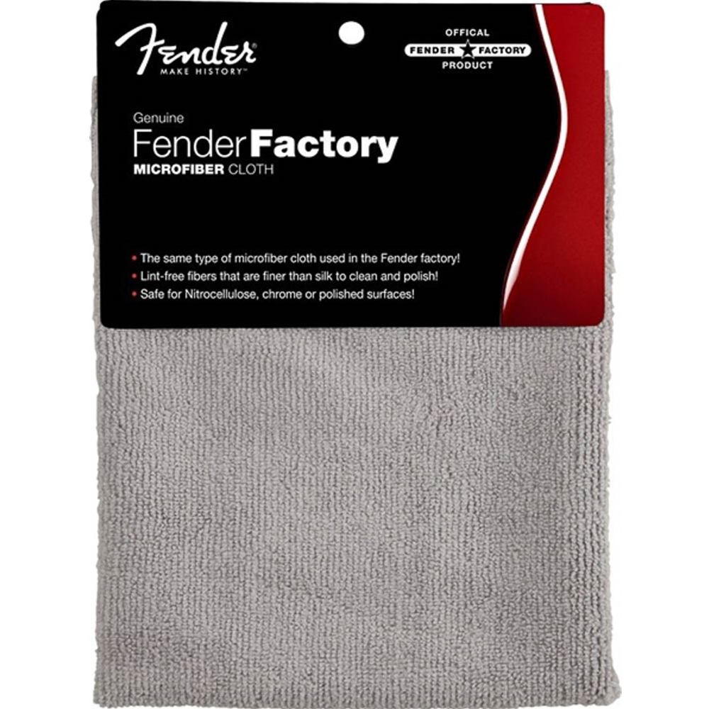Fender 0990523000 Factory Microfiber Cloth - Gray
