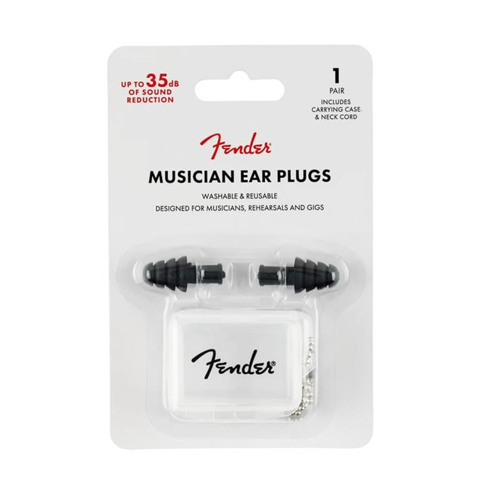 Fender 0990542000 Musician Series Ear Plugs - Black