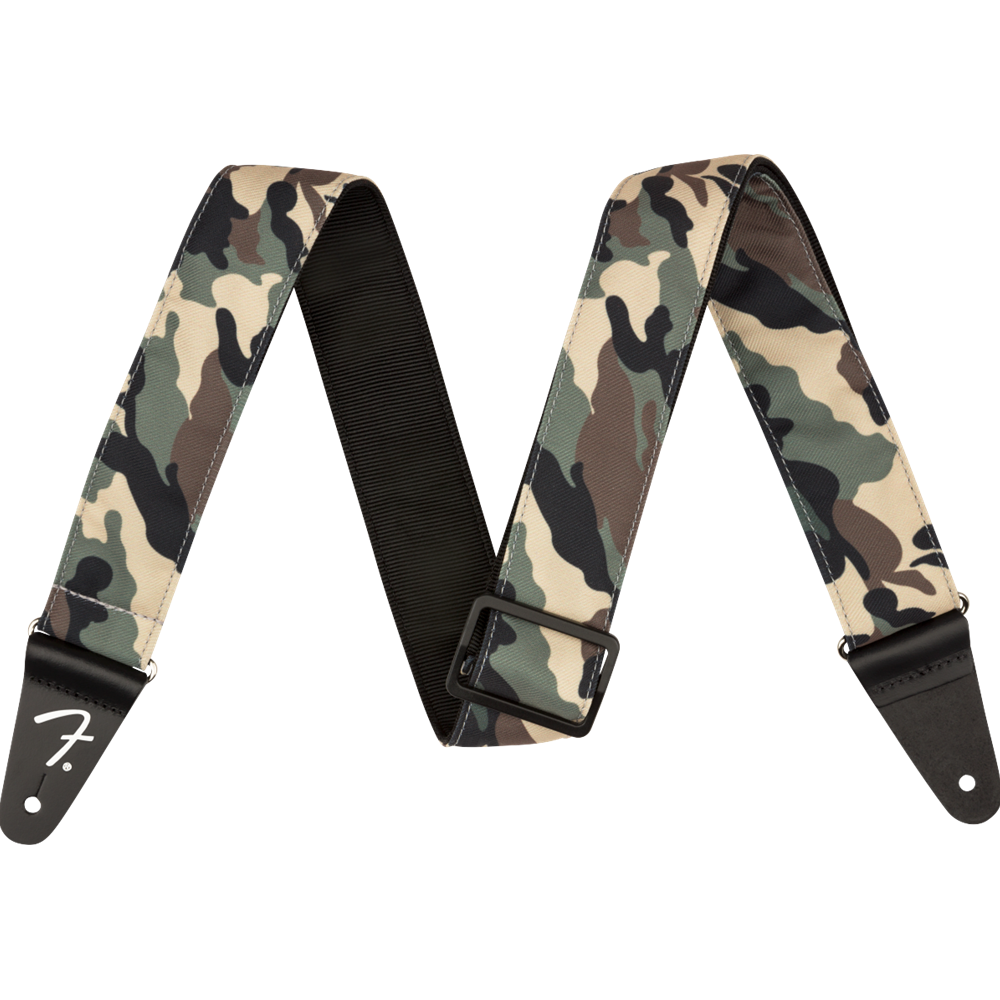 Fender 0990638076 Camo Guitar Strap - Woodland - 2"