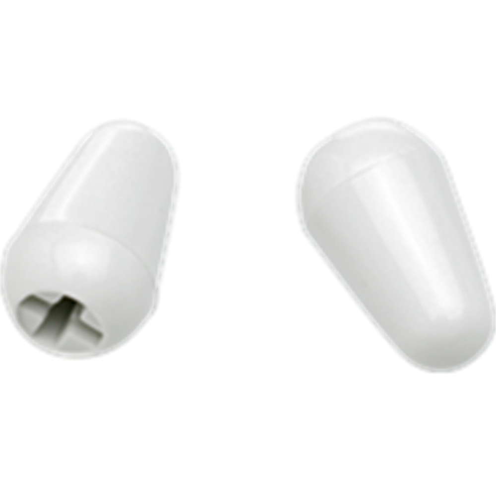 Fender 0994940000 Stratocaster® Switch Tips - White (2)