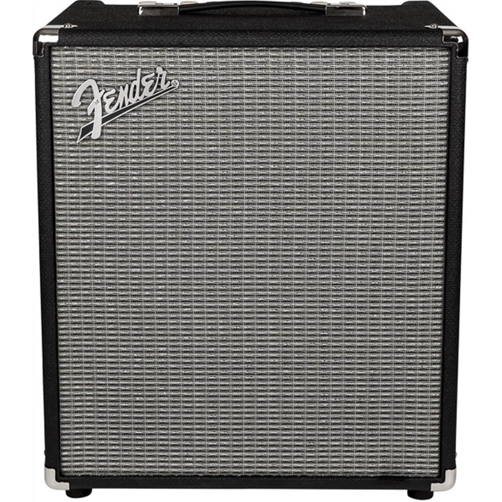 Fender 2370400000 Rumble 100 (V3) Electric Bass Guitar Amplifier, Black/Silver