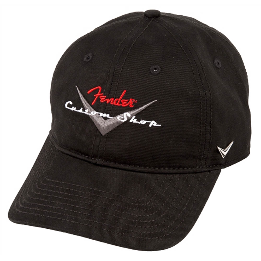9106635306 Fender® Custom Shop Baseball Hat - Black - One Size Fits Most