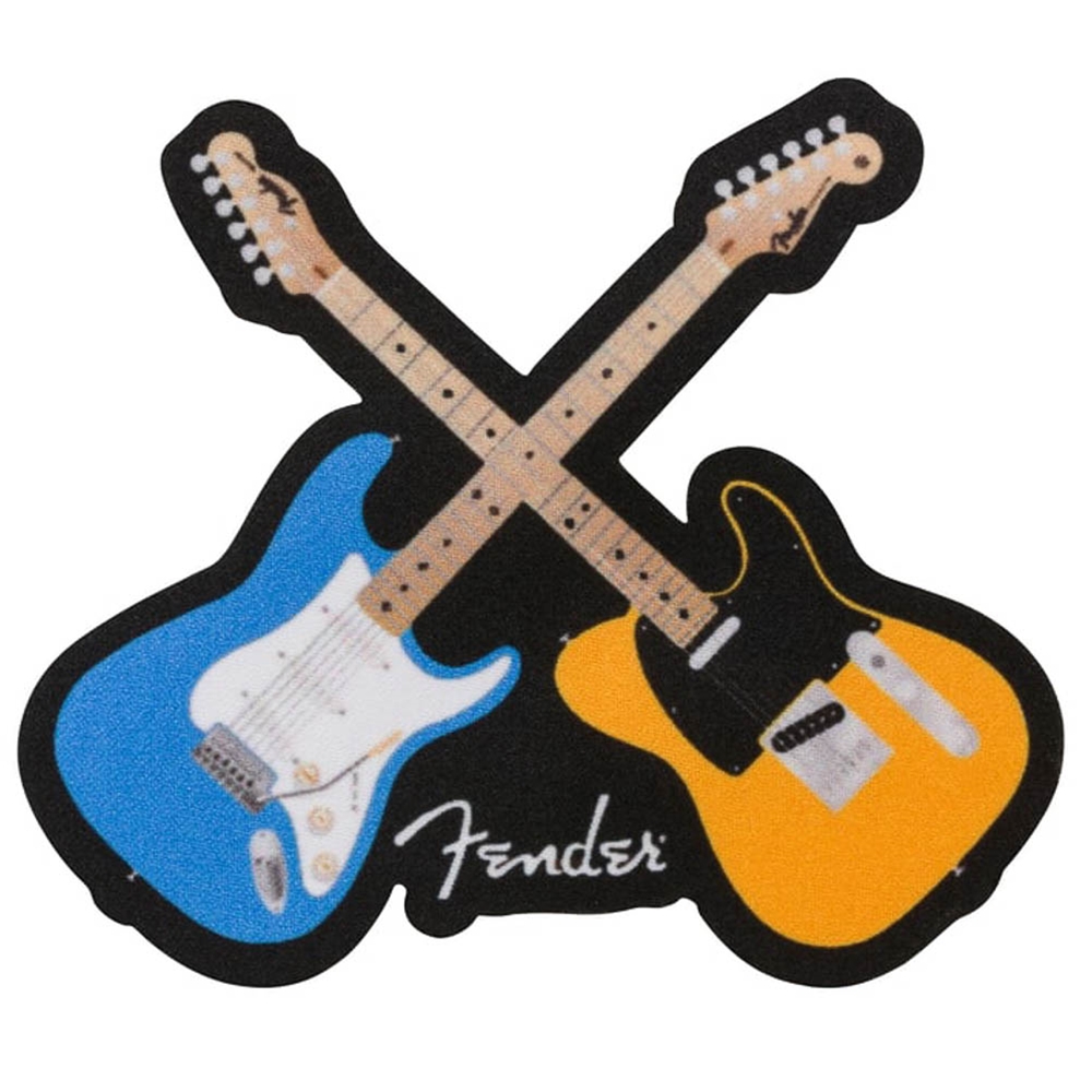 9122421105 Fender™ Crossed Guitar Patch