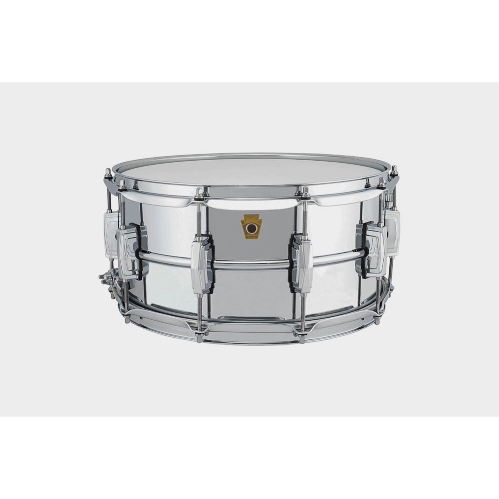 Ludwig LM402 Supraphonic Metal Snare Drum, 6.5 x 14 inch