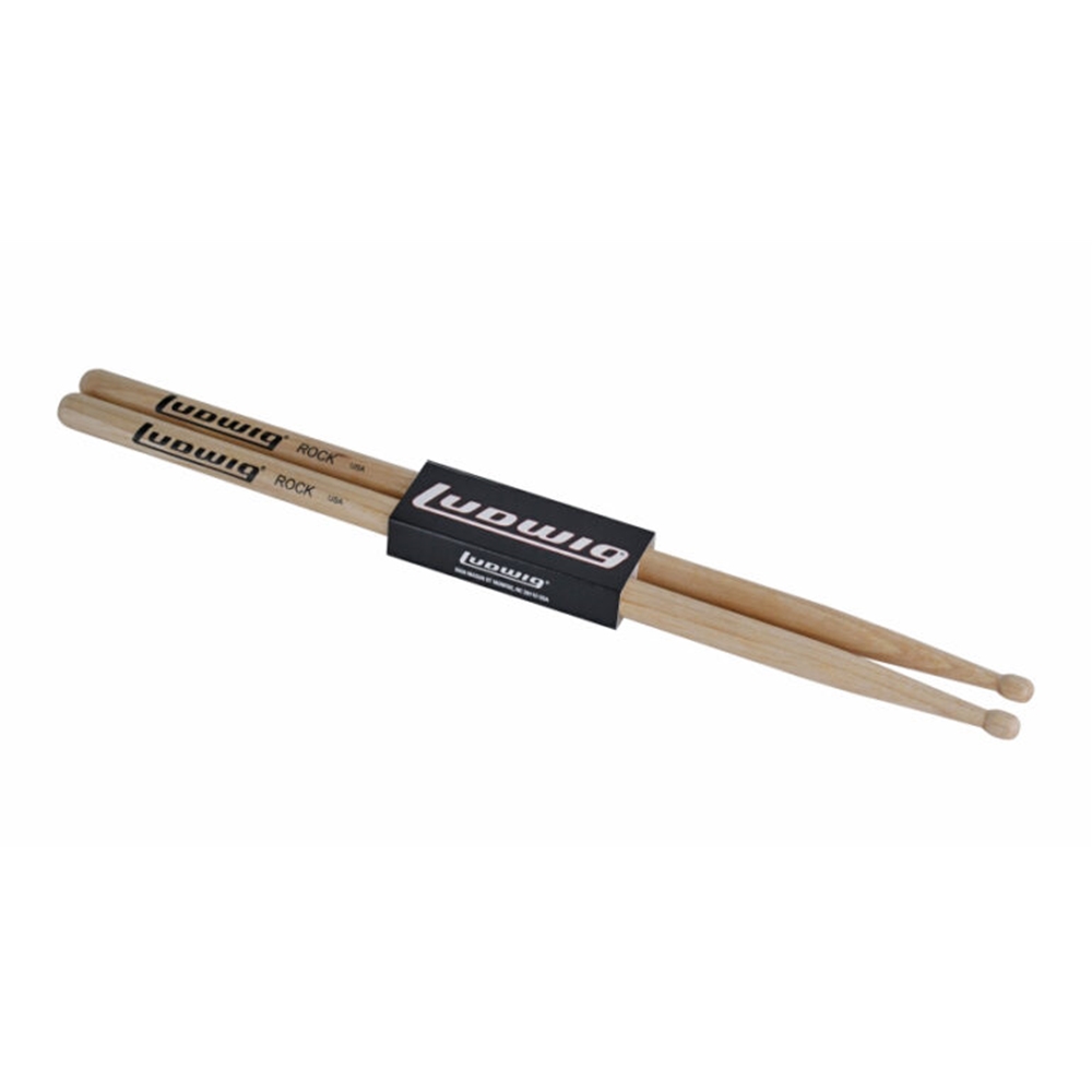 Ludwig LVROCK Rock Drum Sticks, Wood Tip