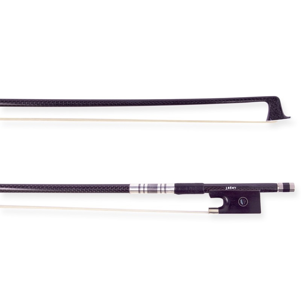 JRemy 2012F 4/4 Violin Bow, Braided Carbon Fiber Composite