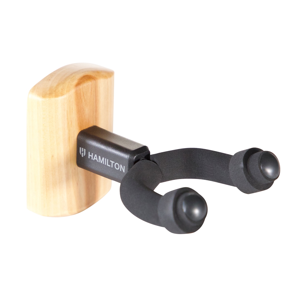 Hamilton Stands KB932G Acoustic/Electric Guitar Wall Hanger with Maple Mounting Plate