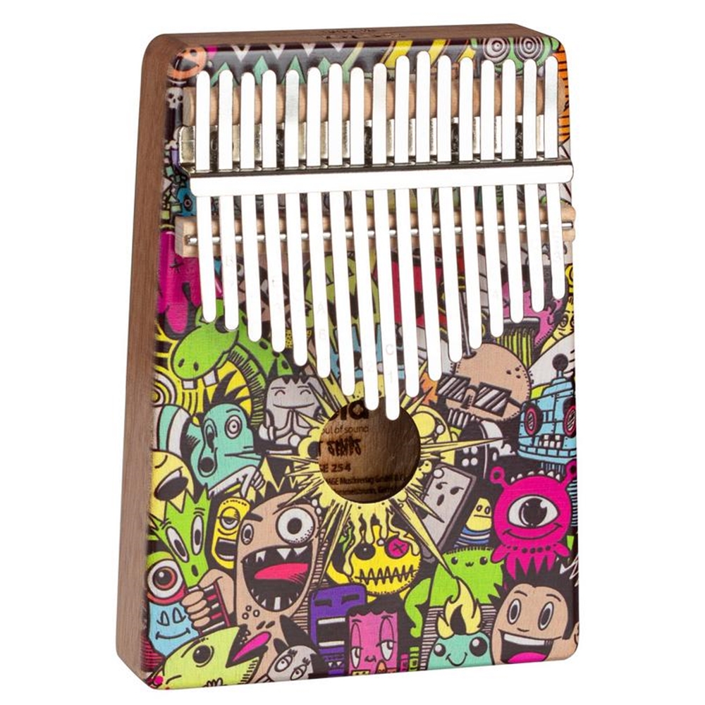Sela SE254 Art Kalimba 17 Key Little Monster - 50% OFF CLEARANCE!