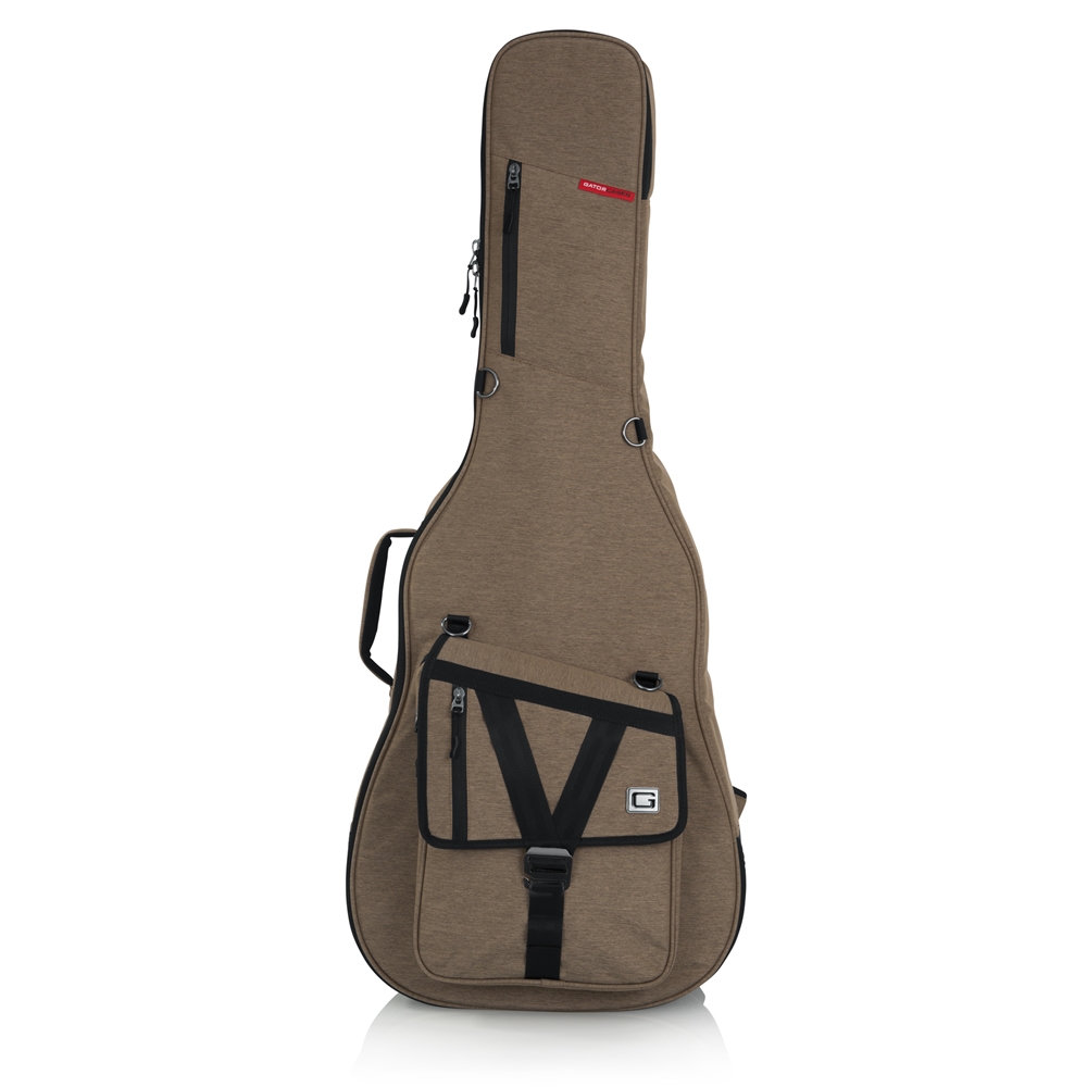 Gator GT-ACOUSTIC-TAN Transit Acoustic Guitar Bag; Tan