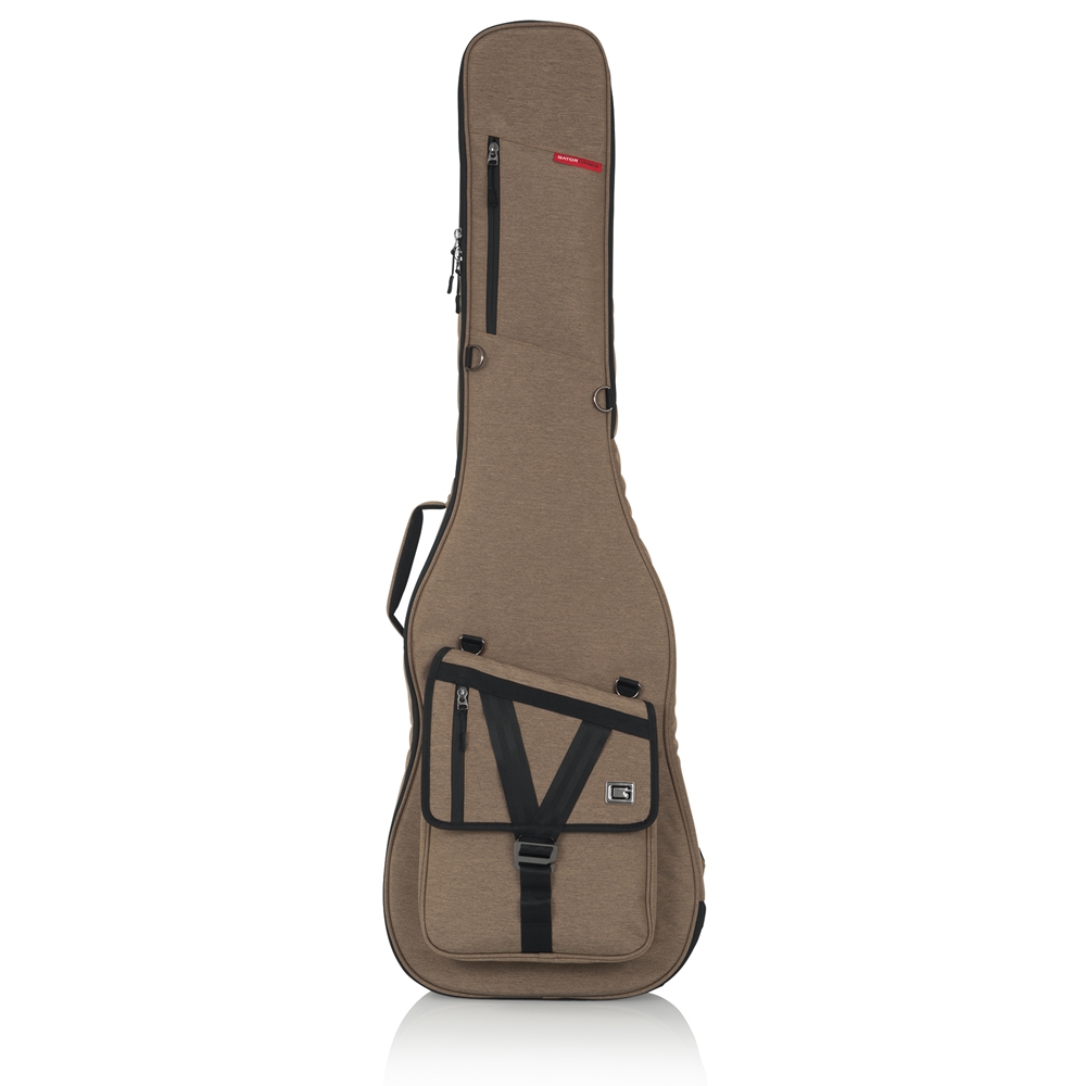 Gator GT-BASS-TAN Transit Bass Guitar Bag; Tan