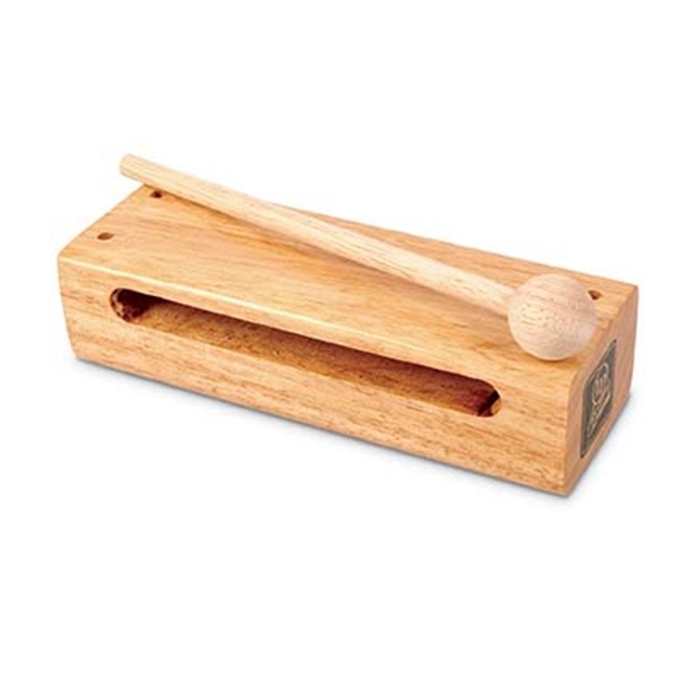 LP LPA211 Aspire Wood Block, w/ Striker, Large