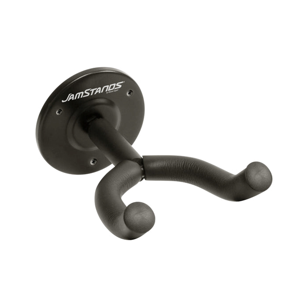 Ultimate Support JS-GHG25 JamStands Wall-Mount Guitar / Bass Hanger, Black