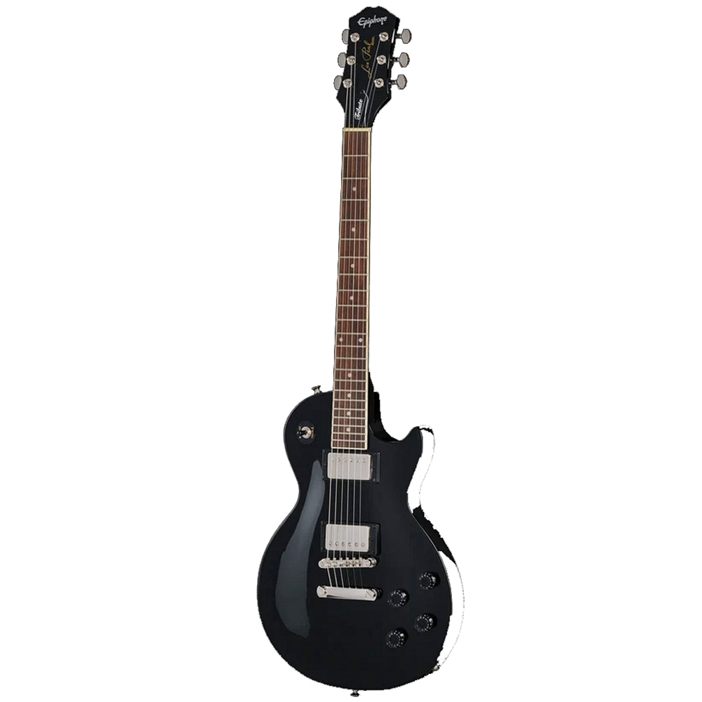 Epiphone E1LPOEBNH1 Les Paul Tribute Electric Guitar, Ebony