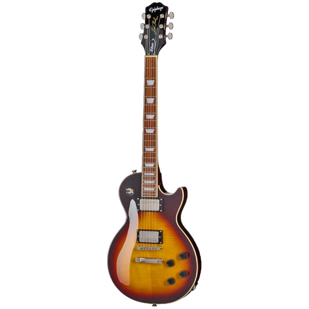 Epiphone E1LPTPVSNH1 Les Paul Tribute Plus Electric Guitar, Vintage Sunburst