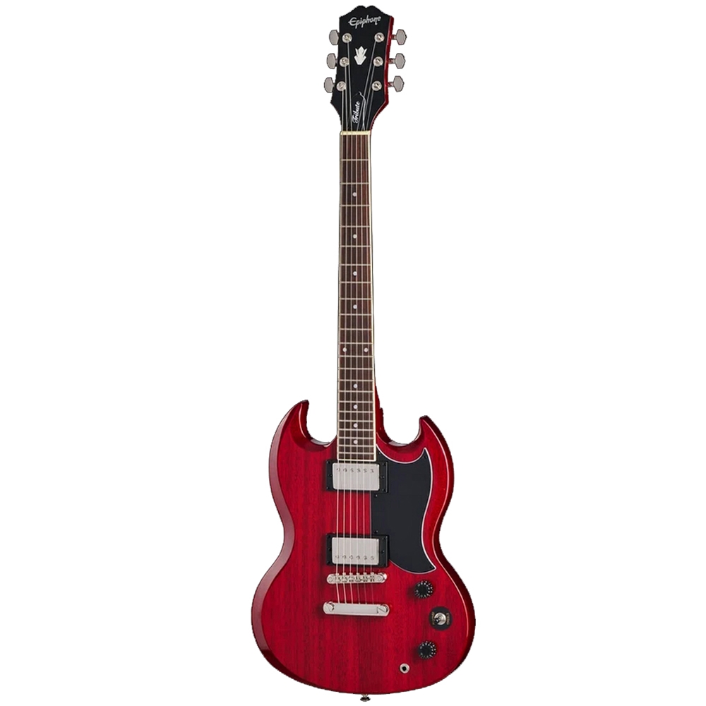 Epiphone E1SGTCHNH1 SG Tribute Electric Guitar, Cherry