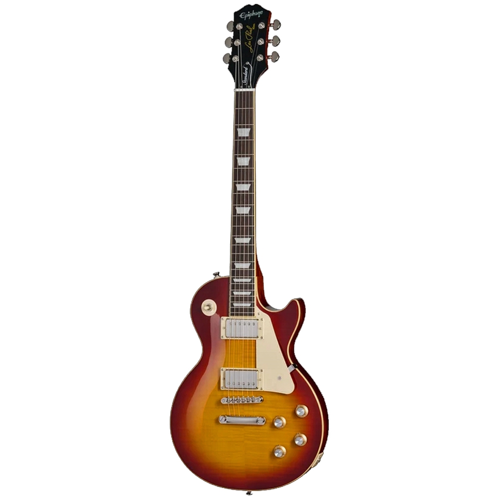 Epiphone EIGLP6ITNHR Les Paul Standard Electric Guitar '60s Figured Maple w/Gig Bag, Iced Tea Burst