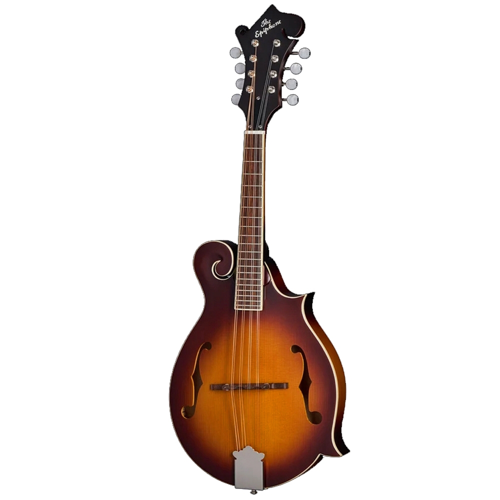 Epiphone EIGMF5SVSSNH1 F-5 Studio Mandolin w/ Gig Bag, Vintage Sunburst Satin