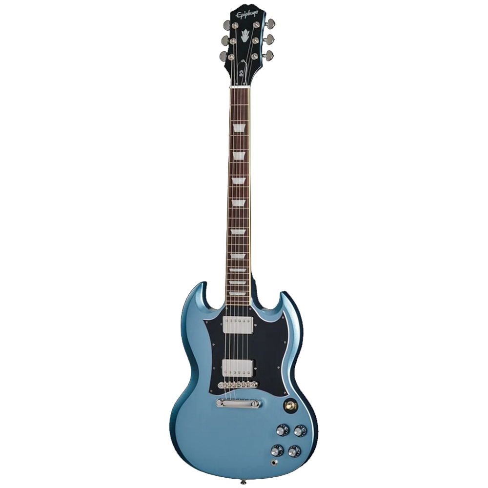 Epiphone EIGSGSPENHR SG Standard Electric Guitar w/Gig Bag, Pelham Blue