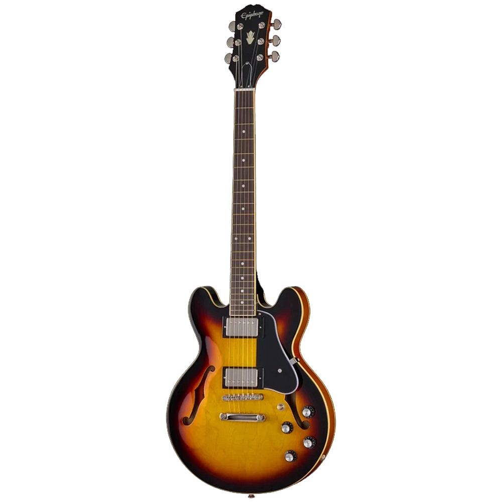 Epiphone IGES339VSNHR ES-339 Electric Guitar w/Gig Bag, Vintage Sunburst