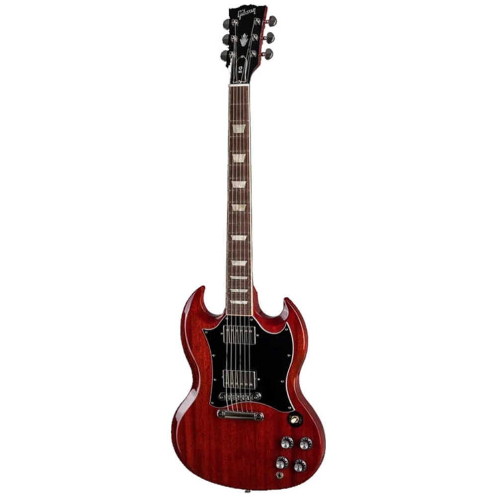 Gibson SGS00HCCH1 SG Standard Electric Guitar w/Gig Bag, Heritage Cherry